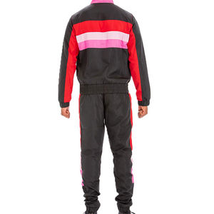 Conjunto de dos piezas cortavientos para hombre, ropa de calle, chaqueta de gran tamaño y pantalones holgados, conjunto cortavientos - Product Image 6