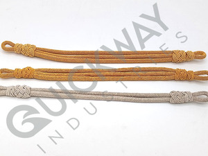 Cordón de Metal Trenzado Dorado y Plateado para Gorras, Cómodo Cordón de Alambre Metálico para Vestidos y Gorras de Ceremonia, Hecho a Medida - Product Image 3