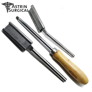 เครื่องมือทันตกรรมสำหรับม้าเกรดพรีเมียม A+ ระดับคลาส I แบบปรับได้ ตรง มุมฉาก ตะไบสองด้าน แบบใช้มือและแบบใช้เครื่องมือผ่าตัด - Product Image 1