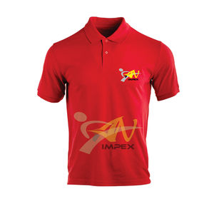 OEM personalizado marca básica de los hombres para los polos 100% algodón antiarrugas patrón sólido de punto de tela camisetas en blanco - Product Image 5