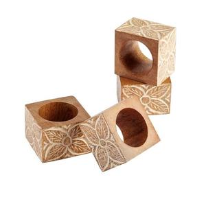 Caja de Papel Tisú de Alta Calidad con Acabado Natural, Impresión de Diseño y Forma Redondeada, Juego de Cinco Unidades para Uso Multipropósito - Product Image 5