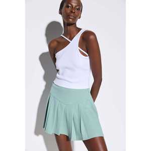 Blusa Casual sin Mangas con Cuello Redondo y Hombros Descubiertos, 100% Algodón - Product Image 1