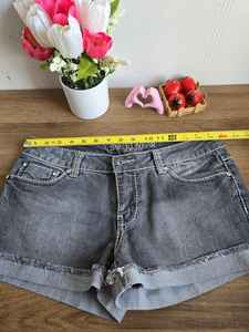 Vintage S Taille Denim Shorts Jeanagers Autre Artisanat Jeans Pantalon Court - Product Image 4