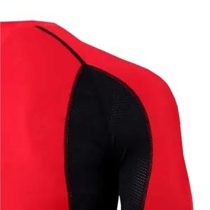 Envío global de calidad superior BJJ Rash Guard Camisas de compresión de manga larga para hombre Entrenamiento de MMA OEM - Product Image 6