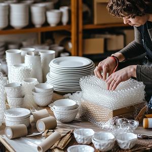 ฟิล์มกันกระแทกแบบม้วน ขนาด 100 ซม. x 10 ม. (10 ตร.ม.) พลาสติกแรงดันสูงสำหรับห่อสินค้าเพื่อการกันกระแทกที่ดีขึ้น - Product Image 6