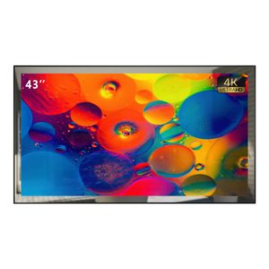 Téléviseur intelligent LED 43 pouces 4K UHD étanche IP65 avec Wi-Fi et haut-parleur intégrés pour hôtel, cuisine, salle de bain - Product Image 4