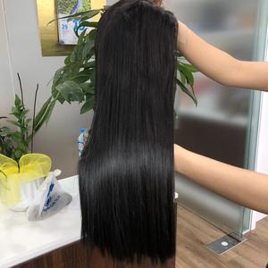 PRIX PAS CHER!! Vente en Gros Perruques de Cheveux Humains Droites en Dentelle Transparente Cheveux Vierges 100% CHEVEUX HUMAINS - Product Image 2