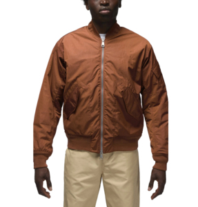Chaqueta bomber de nailon de talla grande de invierno de color sólido de alta calidad al por mayor forro acolchado de satén personalizado en nueva moda y nuevo estilo - Product Image 1