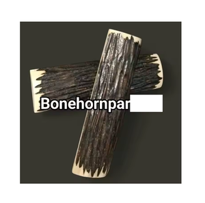 Cuchillo de ciervo de hueso hecho a mano de alta calidad, escamas con mango, cuerno de búfalo, imitación antigua, tacto Real, perfecto para la elaboración de cuchillos - Product Image 5