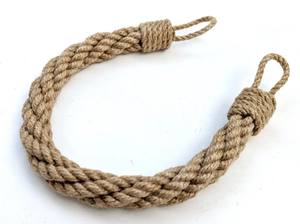 Attache de rideau en jute naturelle, écologique, pour rideaux clairs et foncés - Product Image 3