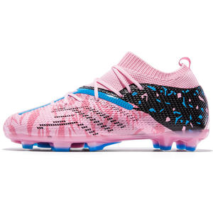 Zapatos de fútbol de caña baja para niños, cómodos y ligeros, ideales para el entrenamiento y deportes de adolescentes, con tacos pequeños. - Product Image 4