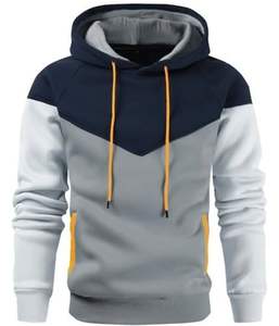 Sweat à capuche en molleton 100% coton, style streetwear d'hiver, avec impression numérique, 500 grammes, teinture unie, pour homme, usage décontracté - Product Image 4