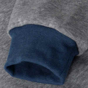 Sudadera con capucha de alta calidad para hombre, conjunto de pantalones de chándal y Sudadera con capucha recortada con cremallera en blanco, sudaderas con capucha personalizadas para hombre - Product Image 5