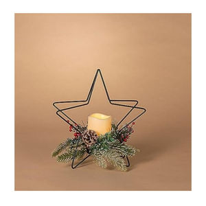 Portavelas de hierro de diseño elegante, portavelas de Navidad, soporte para Decoración de mesa para el hogar, soporte para velas a buen precio - Product Image 5