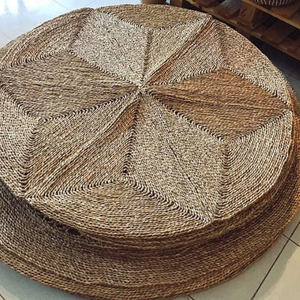 Alfombrillas de cocina de jacinto de agua de alta calidad al por mayor baratas alfombra de fibra natural elegante para pisos duraderos y elegantes - Product Image 1