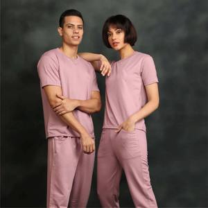 Conjuntos de ropa de salón acogedores y elegantes para mujeres y hombres, perfectos para la relajación y la ropa informal, tela de alta calidad - Product Image 1