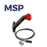 3404-Aspock SUPERPOINT II-Marqueur d'extrémité-droit-1,25 m cable-Pièces et accessoires pour remorque-MSP Export