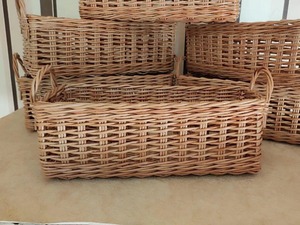 Cesta de Almacenamiento de Mimbre Tejida a Mano, Cestas de Almacenamiento Hechas a Mano, Ratán Natural, Modernas, Multifuncionales, Hechas en Vietnam - Product Image 3
