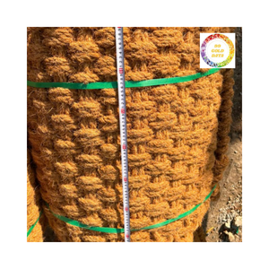 Tapis en fibre de coco écologique pour l'entrée de la maison, du jardin ou de l'atelier Tapis de sol en fibre de coco biodégradable et durable - Product Image 1