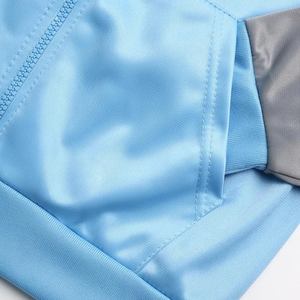 เสื้อกันหนาวซิปรูดซิปสำหรับเด็กเสื้อวอร์มผ้าโพลีเอสเตอร์100% ออกแบบได้ตามที่ต้องการ - Product Image 4