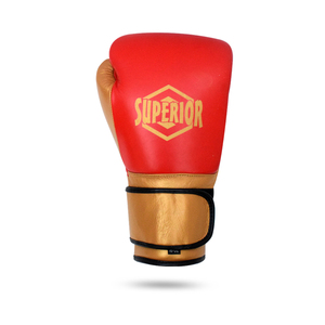 Gants de combat personnalisés de 8oz Gants de boxe professionnels de 12oz en cuir de vachette Gants de gymnastique imperméables MMA pour adultes Tailles 14oz - Product Image 2