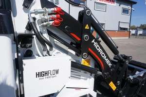 हाइड्रामिक एचमैक 62 टी मिनी लोडर ने कुबोटा इंजन के साथ बैकहोई लोडर का उपयोग किया - Product Image 6