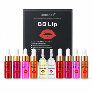 Kit de Inicio de Ampollas de Esencia para Brillo Labial BB Pigmento en Crema Semipermanente para Coloración de Labios Cuidado Labial Hidratante de Larga Duración - Product Image 3