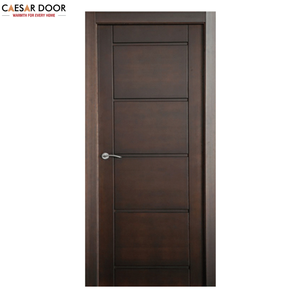Custom Water-resistant MDF Wooden Solid Indoor Doors Construction Side Opening for Indoor Commercial Apartment Hotel Interiors - Product Image 1