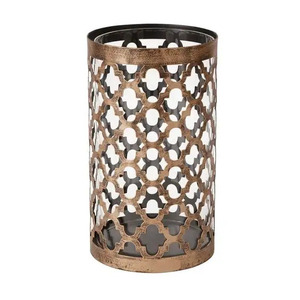 Candelero votivo de Metal de nuevo diseño para el hogar, celebración navideña, Decoración de mesa, vela votiva de Color negro - Product Image 5