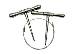 Juego de Alambres para Sierra Gigli Ortopédica Manual T15 para Cirugía Ortopédica, Alambre de Acero Inoxidable Duradero para Sierra Gigli Ortopédica - Product Image 3