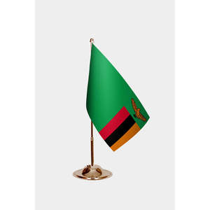Drapeaux de bureau zambiens imprimés numériquement - Graphiques de haute qualité - Product Image 2