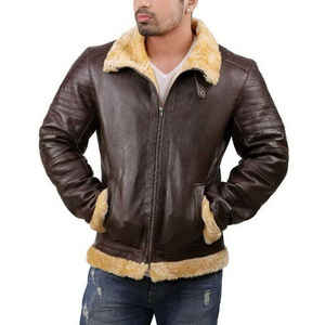 Logo personnalisé imprimé en couleur personnalisée produit portable vêtements pour hommes vestes en cuir meilleur fournisseur veste en cuir - Product Image 2