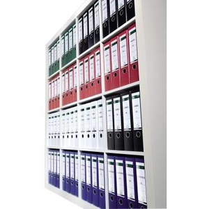 Leitz Self-Adhesive Finger Hole Grey Binder Spine Label 39 X 192mm 150 Labels/Pack Narrow/Short <b>File</b> Folder Accessory - Product Image 3