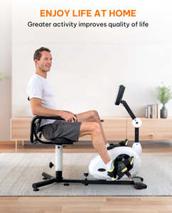 Home Stationary Recumbent Fitness Cycling Exercise Bike Supply for Rehabilitation Therapy Facilities - Product Image 5