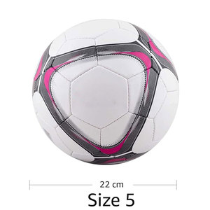 Ballon de football en cuir PU de haute qualité taille 5 Logo personnalisé Football pour l'entraînement sportif et les jeux de plein air-Vente en gros - Product Image 4
