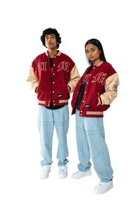 Nouveauté, veste universitaire personnalisée avec logo, style streetwear, décontractée, vêtements d'extérieur, dernières vestes de style lettreman - Product Image 2