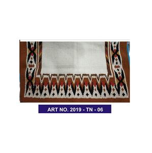 Tapis de selle de Dressage de cheval occidental de haute qualité mince laine de Nouvelle-Zélande cuir coton polycoton couleur personnalisée Logo coussin de selle - Product Image 4