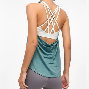 Top qualité 2025 nouveau gros Logo personnalisé dames mode été sans manches débardeurs respirant femmes nouvelles femmes débardeurs - Product Image 2