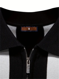 เสื้อโปโลคอตตอนสีดำสำหรับผู้ชาย, เสื้อโปโลคอปกพิมพ์ลายโลโก้ออกแบบได้ตามที่ต้องการ - Product Image 2