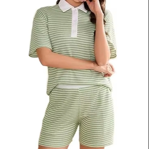 Women's 2 Piece Sets Summer Outfits Lounge Set Loose T-Shirt & Shorts Sets Tracksuits Sweatsuit - Product Image 1