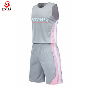 Uniformes de baloncesto personalizados al por mayor, nuevo diseño de ropa deportiva para adultos de talla grande, incluye costura en blanco, logotipo impreso, sublimación - Product Image 3