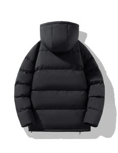 Men's Women's <b>Hooded</b> Puffer Varsity Bomber <b>Jackets</b> Regular Fit Wool/Viscose <b>Shell</b> Waterproof Breathable Reversible Plus Winter - Product Image 5