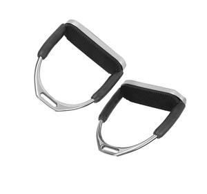 Nueva llegada de estribos para montar a caballo de acero inoxidable, agarre de seguridad ajustable ligero, comodidad, fábrica de exportación OEM - Product Image 3