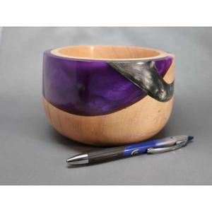 Bol en bois avec résine Amazing Combo a Beautiful Piece Bol en résine unique - Product Image 2