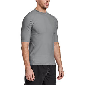 Rash Guard confortable à séchage rapide pour hommes adultes pour la natation surf et le produit fournisseur BJJ - Product Image 6