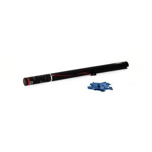 Lanzador de Confeti Eléctrico TCM FX de 80 cm, Azul Oscuro - Serpentinas y Confeti para Fiestas - Product Image 1