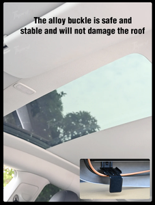 Pare-soleil électrique à commande vocale, toit ouvrant rétractable en verre pour Tesla Model Y, fabriqué en Chine - Product Image 2