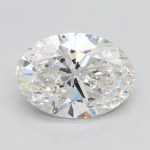 IGI Oval Cut Lab Grown Diamond 3,02 CT Suelto para anillo F Color VS1 Clarity Lab Diamond Ecológico Diamante Suelto para ella - Product Image 1