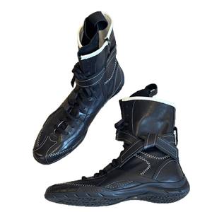 Bottes élégantes pour femmes, hauteur genou, en cuir, talon aiguille, bout pointu, style Chelsea, à enfiler - Product Image 3