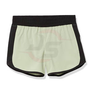 2024 été taille haute taille élastique séchage rapide respirant coton Shorts pour femmes Logo personnalisé en gros Pakistan motif chaud - Product Image 1